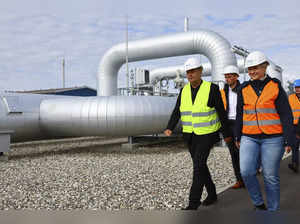 FILE PHOTO: German LNG terminal in Lubmin