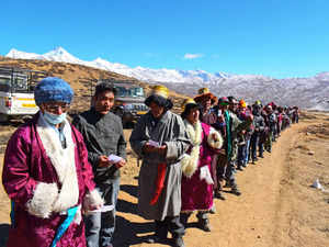 Himachal assembly elections: World's highest polling station Tashigang records 98.085 polling