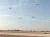 IAF's Surya Kiran Aerobatic Team performs an air show in Gujarat's Jamnagar, watch the video!