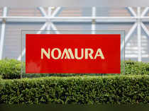 FILE PHOTO: Logo of Nomura SecuritNomura gives thumbs-up to Medplus Health after Q2 showies is pictured at the company's Otemachi Head Office in Tokyo