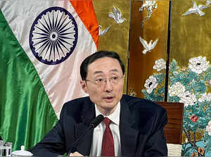 New Delhi, Aug 13 (ANI): Chinese Ambassador to India Sun Weidong speaks on the r...