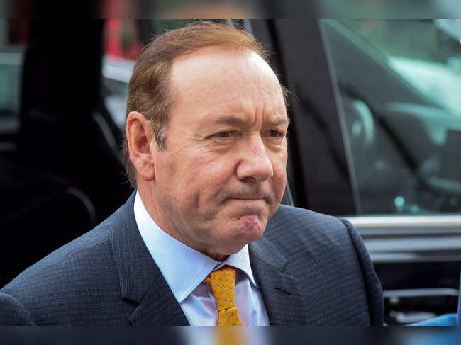 FILE PHOTO: Actor Kevin Spacey arrives at the Manhattan Federal Court for his civil sex abuse case in New York