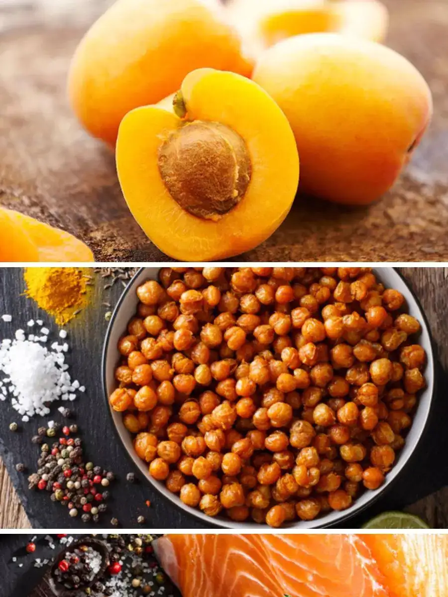 eye health Improve Your Vision With Apricots, Chickpeas & Salmon