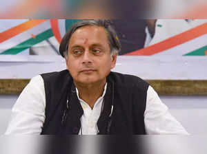 Shashi Tharoor complains against Ashok Gehlot's appeal for Mallikarjun Kharge.