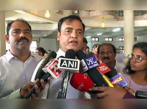 Bengaluru, Jun 10 (ANI): Karnataka Minister CN Ashwath Narayan speaks to the med...