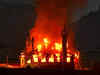 Kargil: Massive fire completely damages Jamia Masjid in Drass