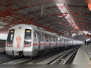 **EDS: HANDOUT IMAGE VIA DMRC ON TUESDAY, NOV. 8, 2022** New Delhi: Delhi Metro ...