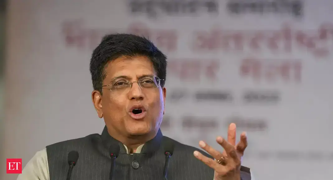 Piyush Goyal calls for self-regulation within entertainment industry on content