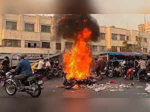 9 killed including 2 children after bike-borne men open fire at Iran protests