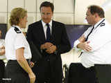 UK's PM David Cameron in Birmingham central