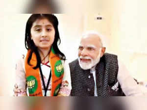 Little Gujarat girl's poem impresses PM Narendra Modi