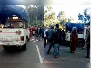 Four killed in a police firing at the Assam-Meghalaya border.