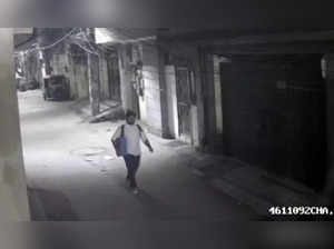New Delhi, Nov 19 (ANI): A CCTV footage showing the accused Aftab Poonawalla in ...