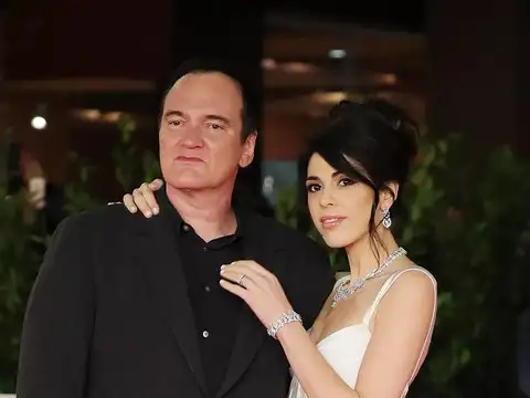 Quentin Tarantino and Daniella Pick