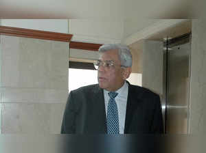 HDFC chairman Deepak Parekh in Mumbai.