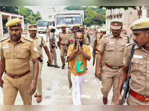 Vellore: Sriharan alias Muruganm a convict in Rajiv Gandhi assassination case, a...