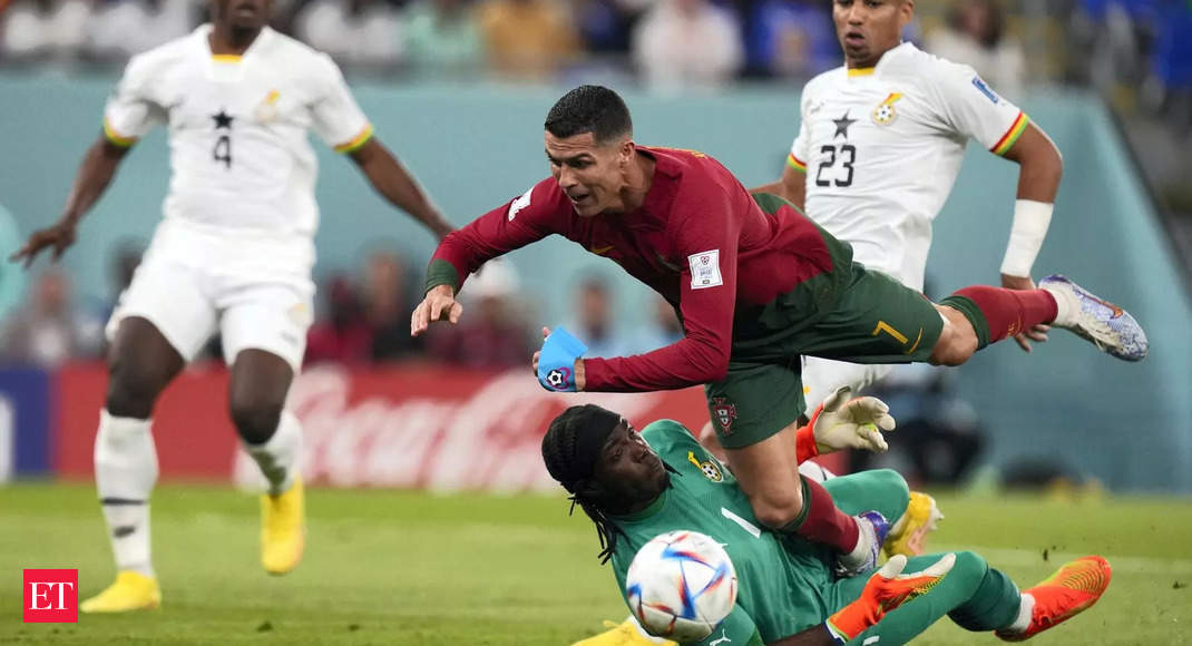 FIFA WC: Cristiano Ronaldo stars as Portugal defeat Ghana 3-2 in thrilling match - The Economic Times