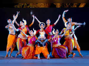 New Delhi, Nov 20 (ANI): Artists perform Odissi dance  during the cultural progr...