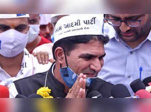 Isudan Gadhvi, AAP's CM face in Gujarat