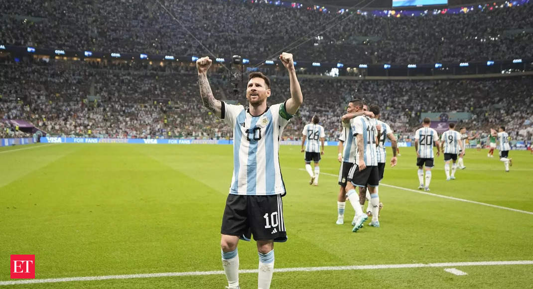 Gol de Lionel Messi en el Mundial: Lionel Messi iguala el gol de Diego Maradona en el Mundial con Argentina