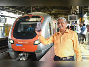 Mumbai: Shubhodoy Mukherjee, Chief Executive Officer at Mumbai Metro One Pvt. Lt...