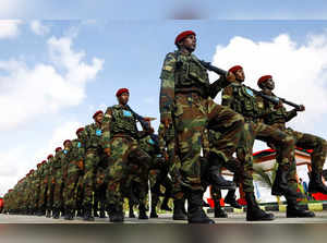 Somali military officers