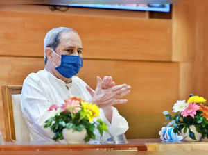 Bhubaneswar, Oct 15 (ANI): Odisha Chief Minister Naveen Patnaik during an event ...