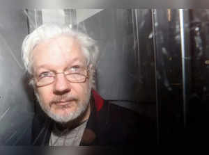 FILE PHOTO: WikiLeaks' founder Julian Assange leaves Westminster Magistrates Court in London