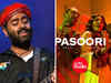 Arijit Singh's ethereal rendition of Pakistani chartbuster 'Pasoori' at Mumbai concert leaves fans mesmerised