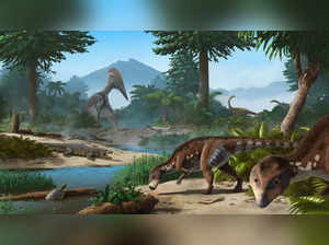 Flathead dinosaur identified that lived on island of dwarfed creatures 70 million years ago