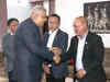 Hornbill Festival: VP Jagdeep Dhankhar meets Nagaland CM Neiphiu Rio in Kohima