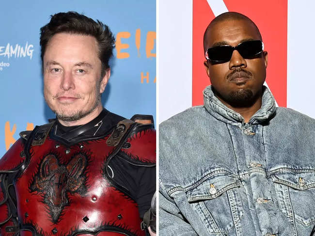 Elon Musk and Kanye West