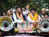 Delhi MCD Elections 2022: Union Minister Piyush Goyal holds roadshow in Mandawali area