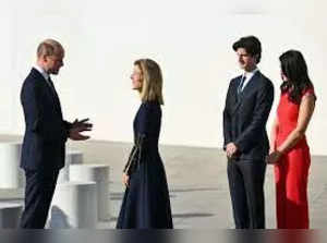 JFK's daughter Caroline Kennedy and Prince William meet ahead of the Earthshot Prize ceremony