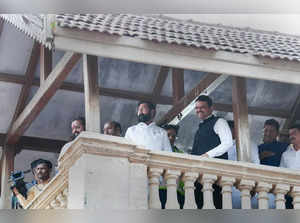 Mumbai: Chief Minister of Maharashtra Eknath Shinde and Deputy Chief Minister of...