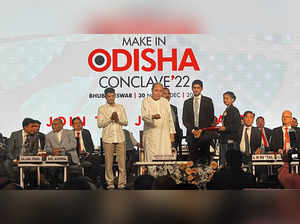 Bhubaneswar: Odisha Chief Minister Naveen Patnaik lays the foundation stone of I...