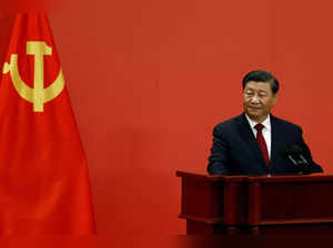 FILE PHOTO: Chinese President Xi Jinping after Communist Party Congress