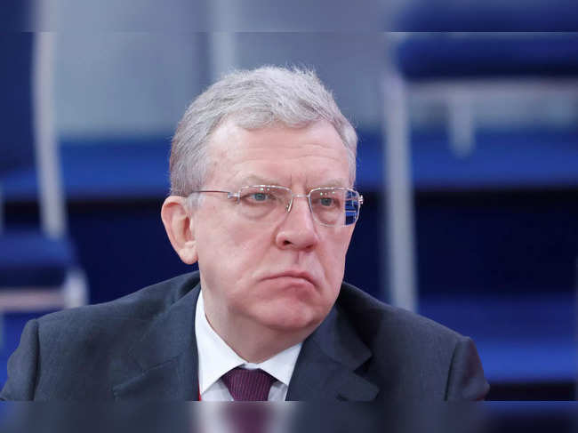 FILE PHOTO: Alexei Kudrin at the St. Petersburg International Economic Forum in Saint Petersburg, Russia