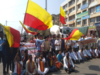 Karnataka-Maharashtra border row: Kannada organisations stage protest in Belagavi