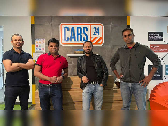 CARS24 founders.