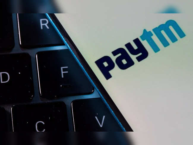FILE PHOTO: Photo illustration of a Paytm logo