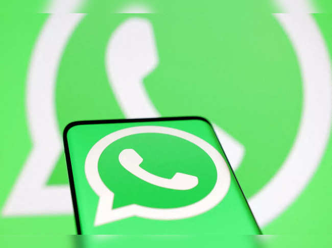 FILE PHOTO: Illustration shows Whatsapp logo