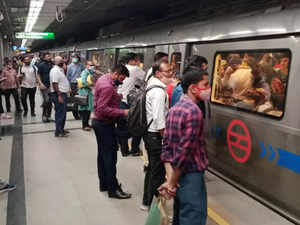 Delhi: Blue line metro services