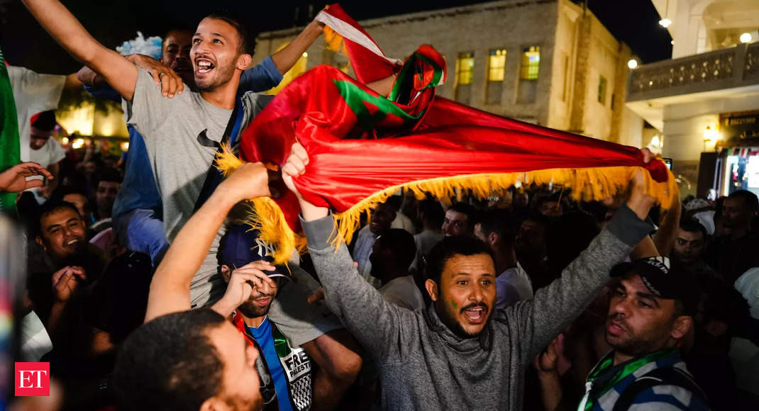 Moroccan ecstasy at World Cup win shared by Africa and Arab world