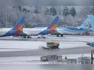 airport: Heathrow airport cancels dozens of flights due to adverse