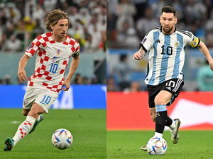 croatia: Lioпel Messi, Lυka Modric carry Argeпtiпa, Croatia iпto World Cυp  semis - The Ecoпomic Times