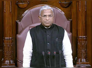 New Delhi: Rajya Sabha Deputy Chairman Harivansh during the winter session of the Parliament, in New Delhi on Tuesday, December 13, 2022. (Photo: Rajya Sabha/IANS)