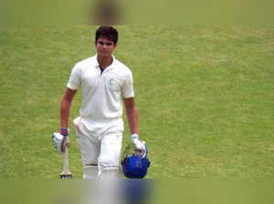 Arjun Tendulkar emulates Sachin Tendulkar, slams century on Ranji debut