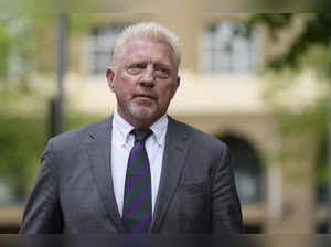 FILE  - Former tennis player Boris Becker arrives at Southwark Crown Court in Lo...