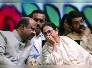 Kolkata: West Bengal Governor CV Ananda Bose and Chief Minister Mamata Banerjee ...